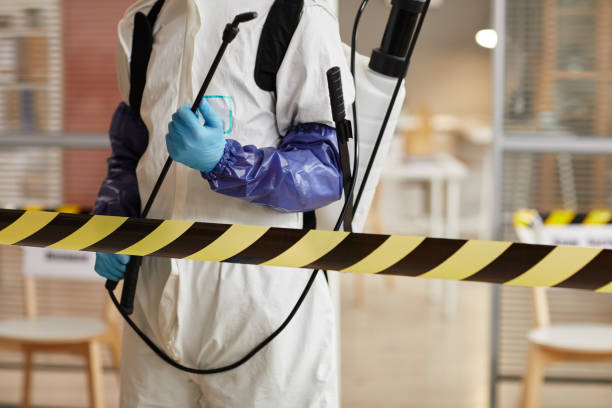 Professional Biohazard technician working in Abrams, WI